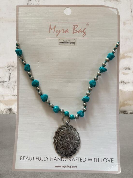Myra Bag Jewelry - Myra Bag Verdant Valley Concho Necklace NWT